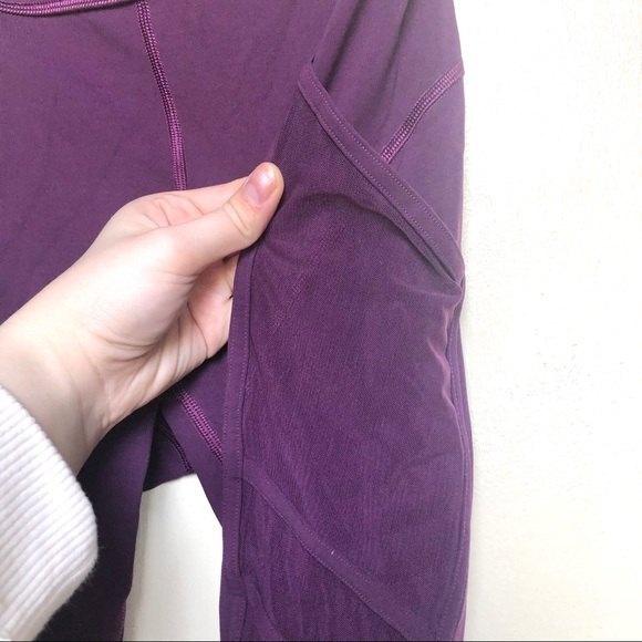 Lululemon Wild And Free Purple Tights - Picture 14 of 16